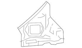 Gmy7-70-40x Mazda Genuine Rear Panel