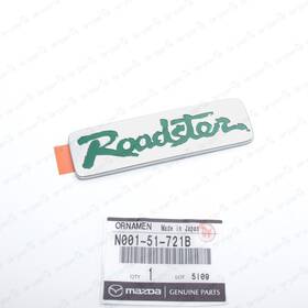 N001-51-721b Mazda New Genuine Oem Mx-5 Miata Rear Green Roadster Badge