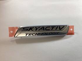 Tk78-51-771a Mazda 2016-2017 Cx-9 Rear Chrome Skyactiv Bumper Emblem Oem New