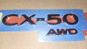 Va41-51-720 Mazda Genuine Oem Cx-50 Awd Hatch Emblem Chrome 2023-2025 New