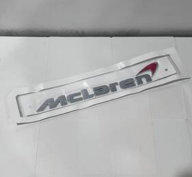 1213a4785cp Mclaren 540c 570s Rear Bumper Rad Emblem Oem Badge# 13a4785cp