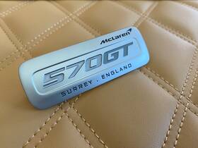 13na162gp.01 Mclaren 570gt Interior Emblem Badge Plaque Oem Mso Dedication