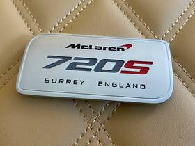 14n0164cp Mclaren 720s Interior Emblem Badge Plaque Oem Dedication Plate Part Mso