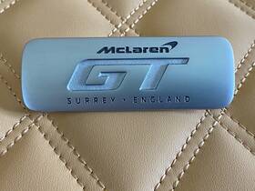 22nb389gp Mclaren Gt Interior Emblem Badge Plaque Oem Mso Dedication 2020 Onwards