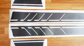 X156amg Mercedes Amg Benz Gla X156 45 Sport Stripes Strips Stickers For All Oem New