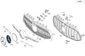 000-817-23-07 Mercedes-benz Genuine Star