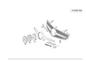 000-888-00-11 Mercedes-benz Genuine Base Plate