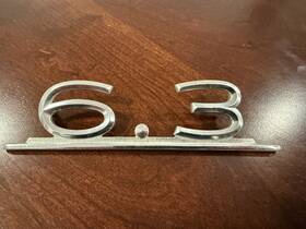 1098170215 Mercedes-benz W109 300sel 6.3 Trunk Deck Kid Emblem