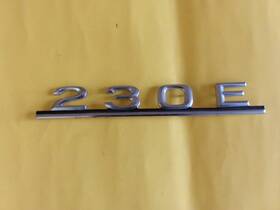 1238172015 Mercedes-benz Genuine Oem 230 E Emblem Badge Trunk Deck Lid