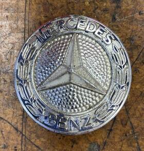 1238800088 Mercedes-benz Oem Genuine Front Grill Grille Emblem Badge W123 1977-1985
