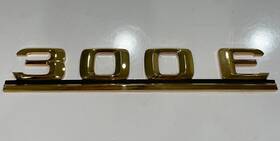 124-817-16-15 Mercedes-benz Rear Lid Model Badge - For Mbz 300e 1990 1993