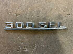 1268171615 Mercedes-benz 86-91 Oem W126 300sel Rear Trunk Emblem B157