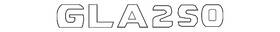 156-817-16-00 Mercedes-benz Genuine Nameplate
