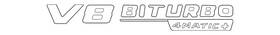167-817-66-00 Mercedes-benz Genuine Model Badge