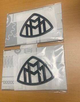 1678172501 Mercedes-benz New Genuine Gls 167 Maybach Rear Side Symbol Badge Set