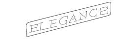 202-817-54-20 Mercedes-benz Genuine Nameplate