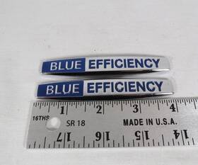 2048177220 Mercedes-benz Blue Efficiency Emblems Front Fender Badge Nameplate Logo Genuine Oem