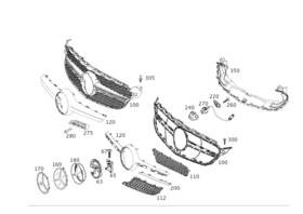 205-817-42-01 Mercedes-benz Genuine Carrier