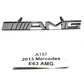 2118170515 Mercedes-benz 07-13 Oem W212 E63 Amg Rear Trunk Emblem Hrome Logo Badge Nameplate