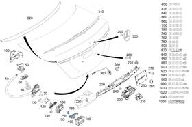 213-817-79-00 Mercedes-benz Genuine Model Badge