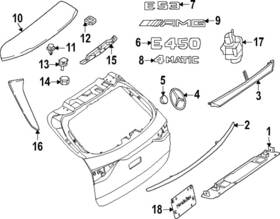 214-817-37-00 Mercedes-benz Genuine Star