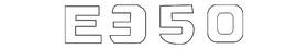 214-817-65-00 Mercedes-benz Genuine Nameplate