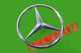 2307580058 Mercedes-benz 03-2012 R230 Sl500 Trunk Rear Emblem Badge Logo Star Chrome Symbol Oem