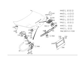 231-817-08-15 Mercedes-benz Genuine Model Badge