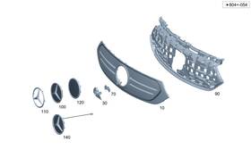 243-880-98-00-64 Mercedes-benz Genuine Carrier