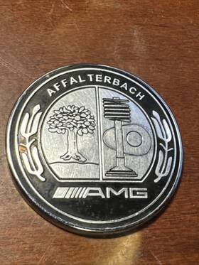 4478175800 Mercedes-benz Genuine Amg Affalterbach Hood Badge Emblem