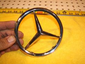 777810031 Mercedes-benz W203 C Coupe 00-07 Front Grille Plastic Chrome Genuine Mbz 1 Star Only