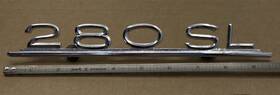 A.113.8170.0315 Mercedes-benz Nice Vintage Genuine W113 280sl Pagoda Trunk Emblem 1967-1971