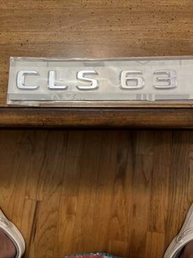 A0008170414 Mercedes-benz 10-15 Oem W218 Cls63 Trunk Emblem Logo Badge Nameplate