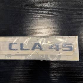 A1188170800 Mercedes-benz Cla 45 Amg Rear Trunk Badge Sticker/decal Oem #224