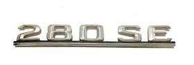 A1268170115 Mercedes-benz 280 Se Genuine Rear Trunk Emblem Badge Logo Used