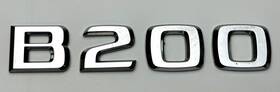A1698171315 Mercedes-benz 2006-2011 B200 B W245 Rear Trunk Tailgate Emblem Lettering Logo
