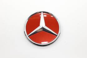 A2058100018649999 Mercedes-benz 2017-2023 C300 C205 Rear Deck Trunk Lid Emblem Symbol Logo Oem Red 996