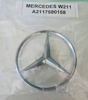 A2117580158 Mercedes-benz Emblem W211 Genuine Trunk Badge Logo