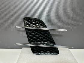 A2316901500 Mercedes Benz Sl 450 550 65 Amg Left Fender Grille Molding 2017 2018 2019 2020