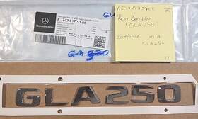 A2478175700 Mercedes-benz Rear Emblem. Oem Refurbished 2015/2026 Gle 250
