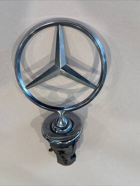 Frief17 Mercedes Benz A2969 1984-93 Mercedes-benz W201 W124 W126 W123 Hood Star Emblem Grille Ornament