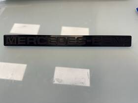 A4608100180 Mercedes-benz W460 W461 G-class Rear Trunk Matte Blackbadge Logo Emblem Genuine