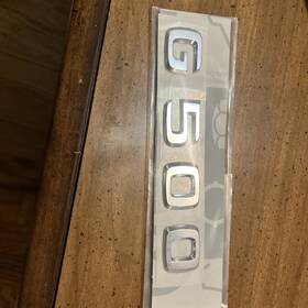 A4638171215 Mercedes-benz Genuine W463 G500 G-class Rear Trunk Badge Logo Emblem