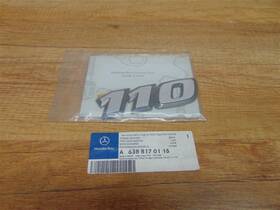 A6388170115 Mercedes-benz Model Badge Ftft110ftft Genuine 638 -
