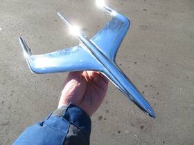 10460-bv-16850b Mercury Vtg 1955 1956 Hood Ornament Emblem Part# 10460-bv-16850 B Rocket Bird