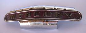 59a81687028-j Mercury Hood Grill Emblem 46-48 Oem