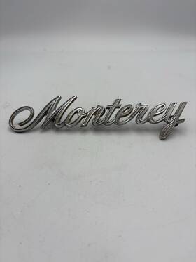 65291b62aa Mercury 1971 And 1972 Monterey Script Emblem With Pins D1mb