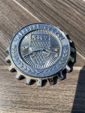 65517a20 Mercury 1969 Cougar Xr7 C Pillar Emblem Vintage Oem Ford Antique