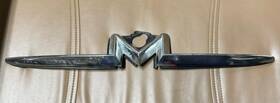 Bae-6443525-a Mercury 1957 Turnpike Cruiser Rear Trunk Lock M Emblem Used Oem 57