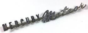 C3yb-6242528-a Mercury 1963 Meteor Chrome Trunk Lid Emblem